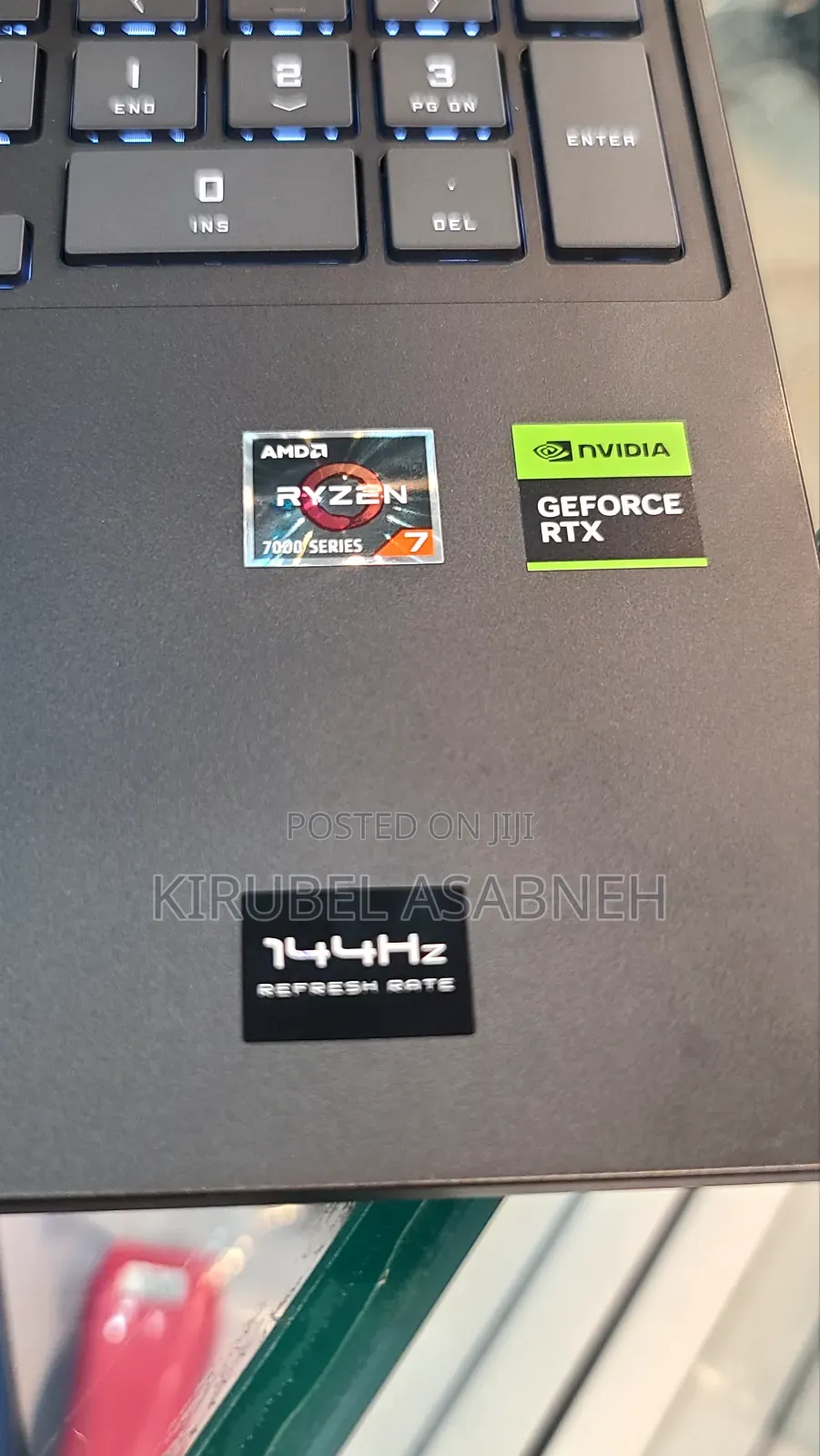 New Laptop HP Victus 15 16GB AMD Ryzen 7 SSD 512GB