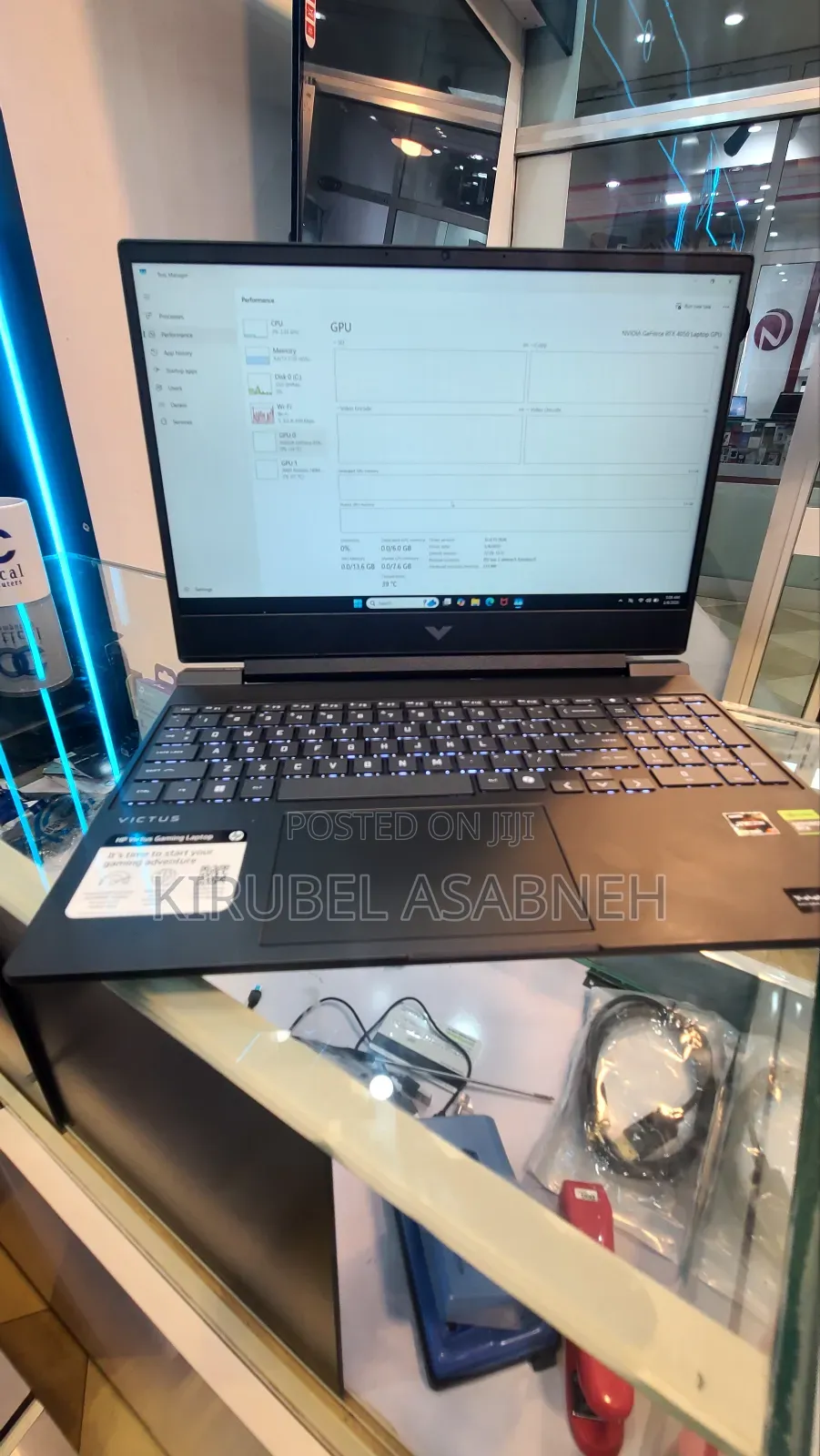 New Laptop HP Victus 15 16GB AMD Ryzen 7 SSD 512GB