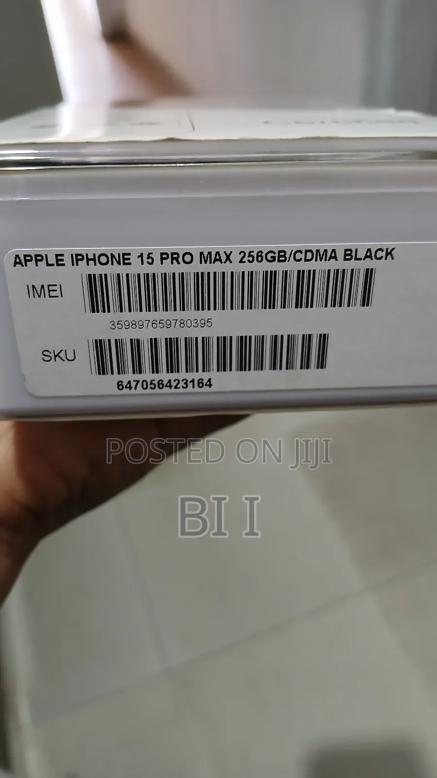 Apple iPhone 15 Pro Max 256 GB Black