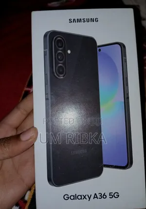 New Samsung Galaxy A36 128 GB Black