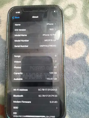 Apple iPhone 12 Pro 128 GB White