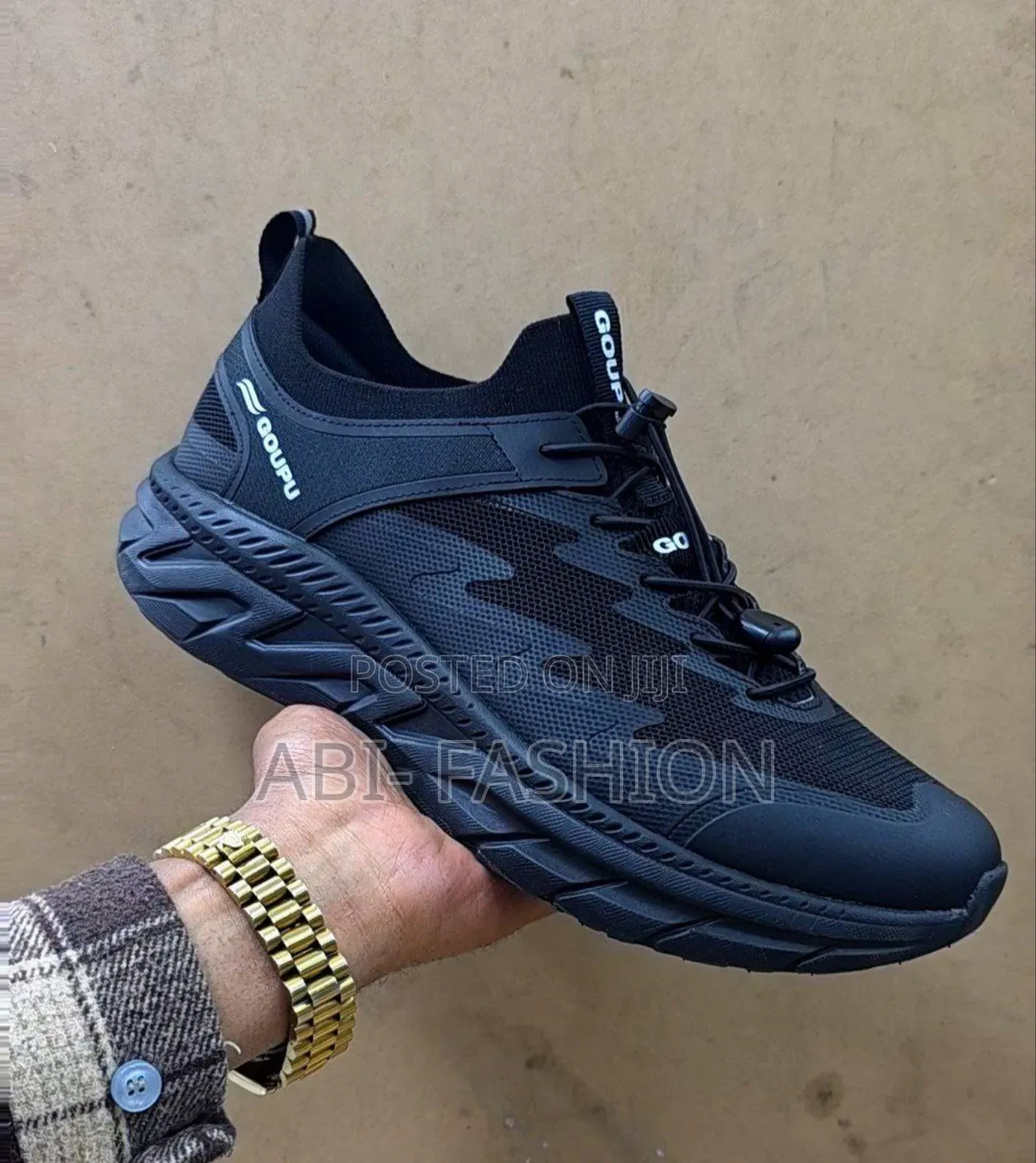 Goupu Sneaker Mens Lace