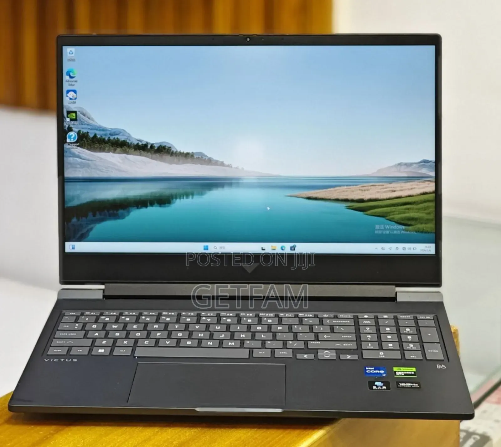 New Laptop HP Victus 16 16GB Nvidia SSD 512GB