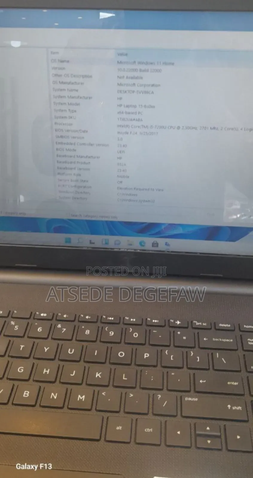 New Laptop HP Stream Notebook 8GB Intel Core I5 HDD 1T