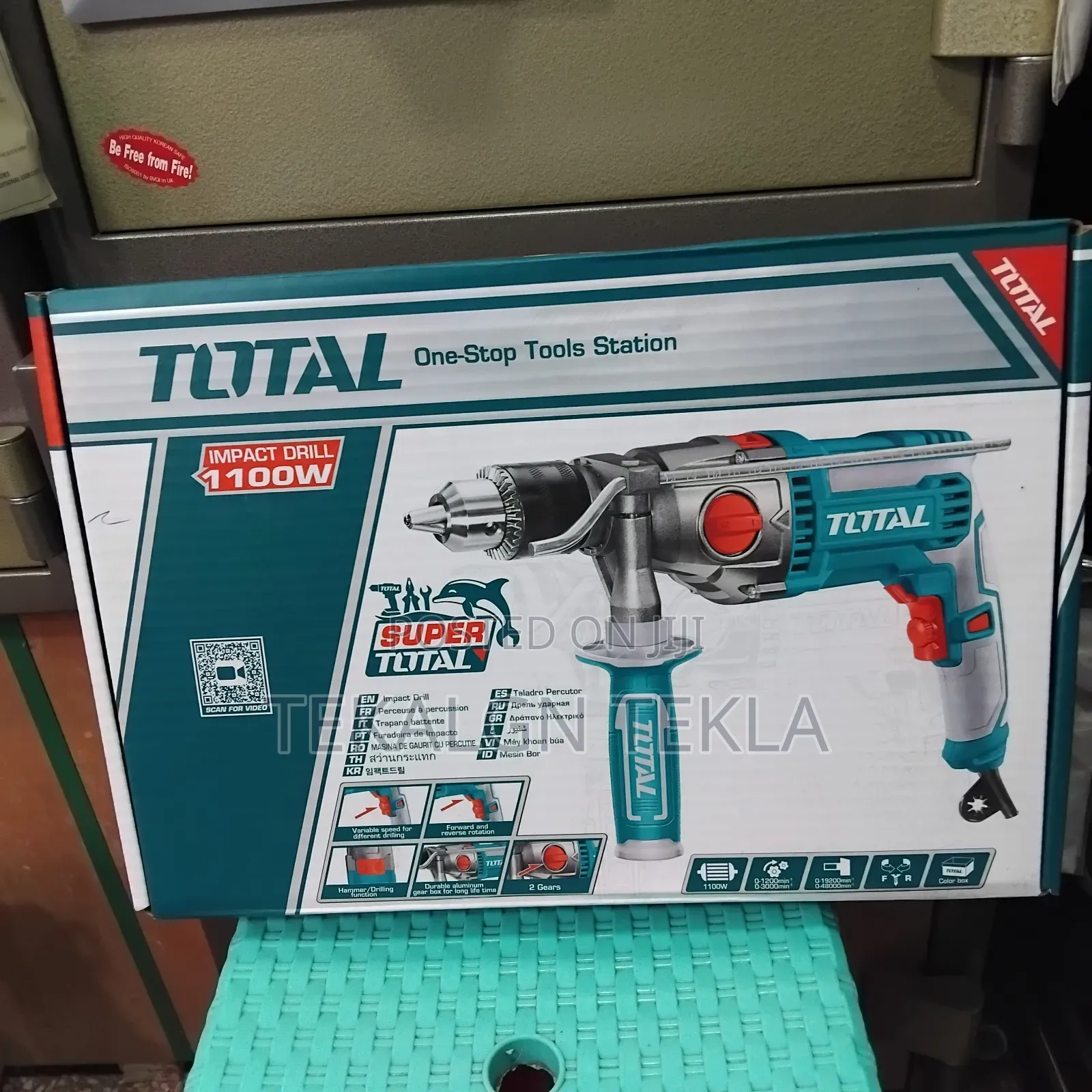 Total Dirll 1100w 16 Chac