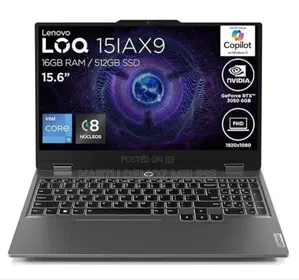 New Laptop Lenovo LOQ 15IRH8 16GB Intel Core I7 SSD 1T