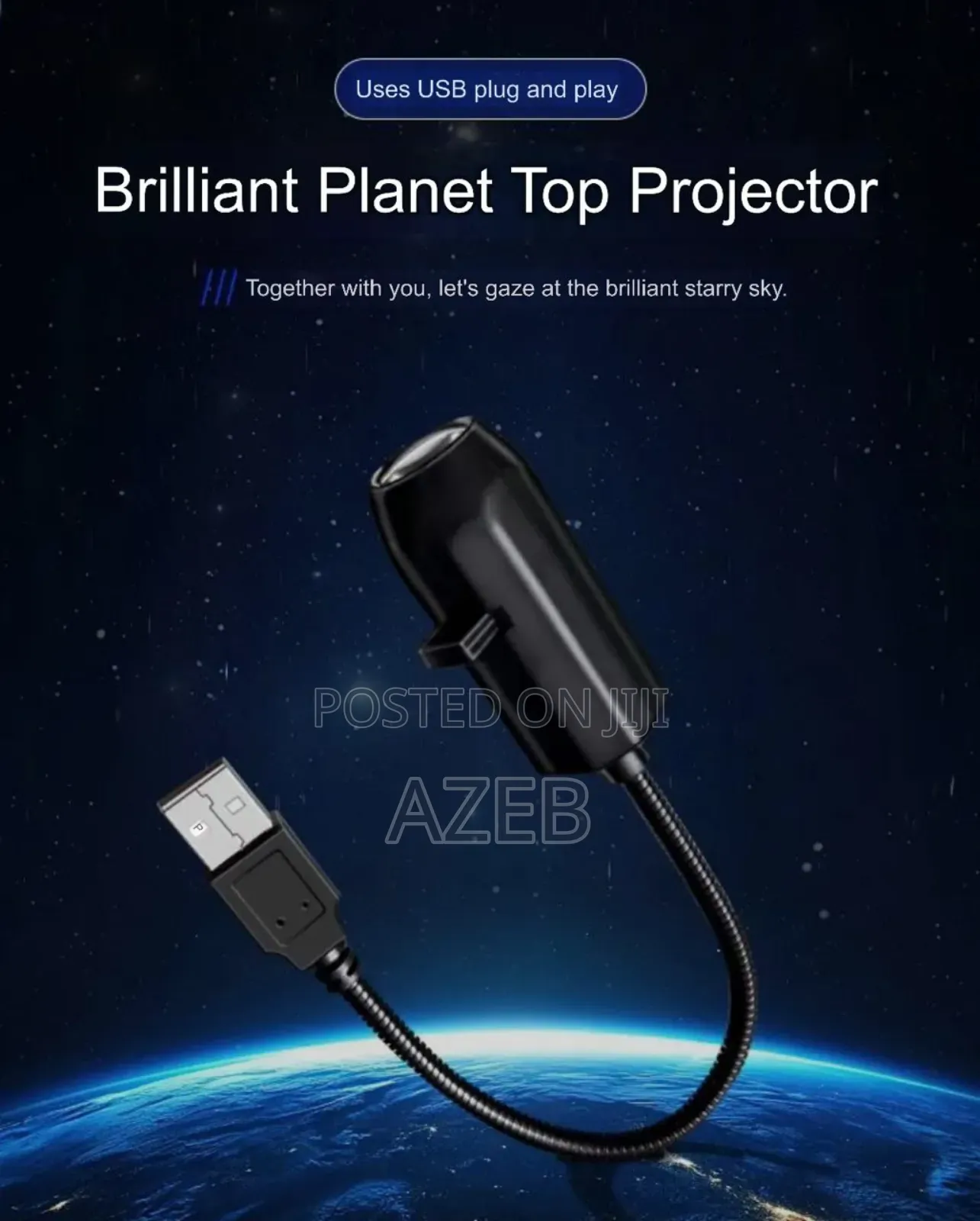 Brilliant Planet Top Projector ልጆች እየተዝናኑ የሚማሩበት
