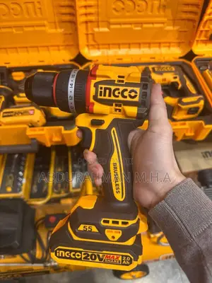 Original Ingco Brushless Drill 20v (2 Batteries + Charger)