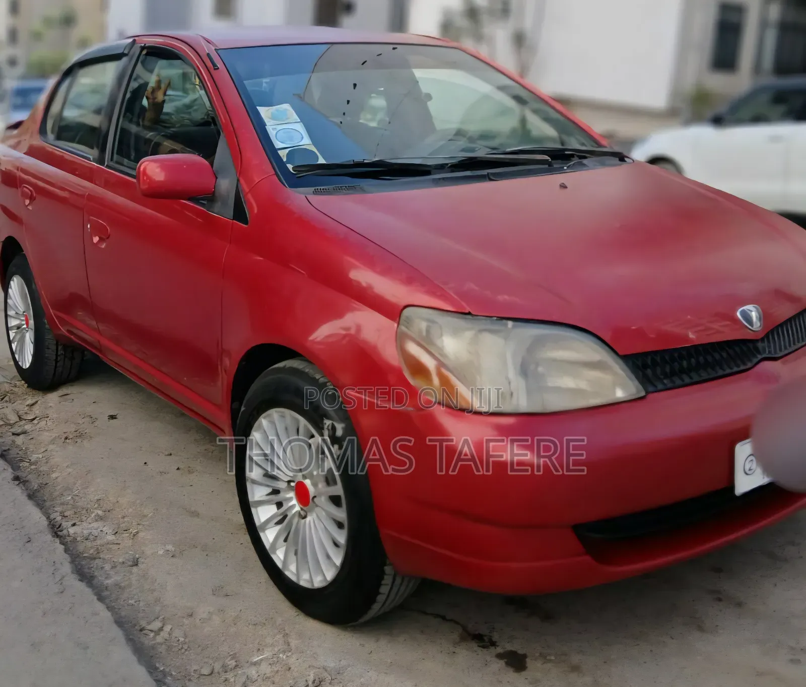 Toyota Platz 2002 Red