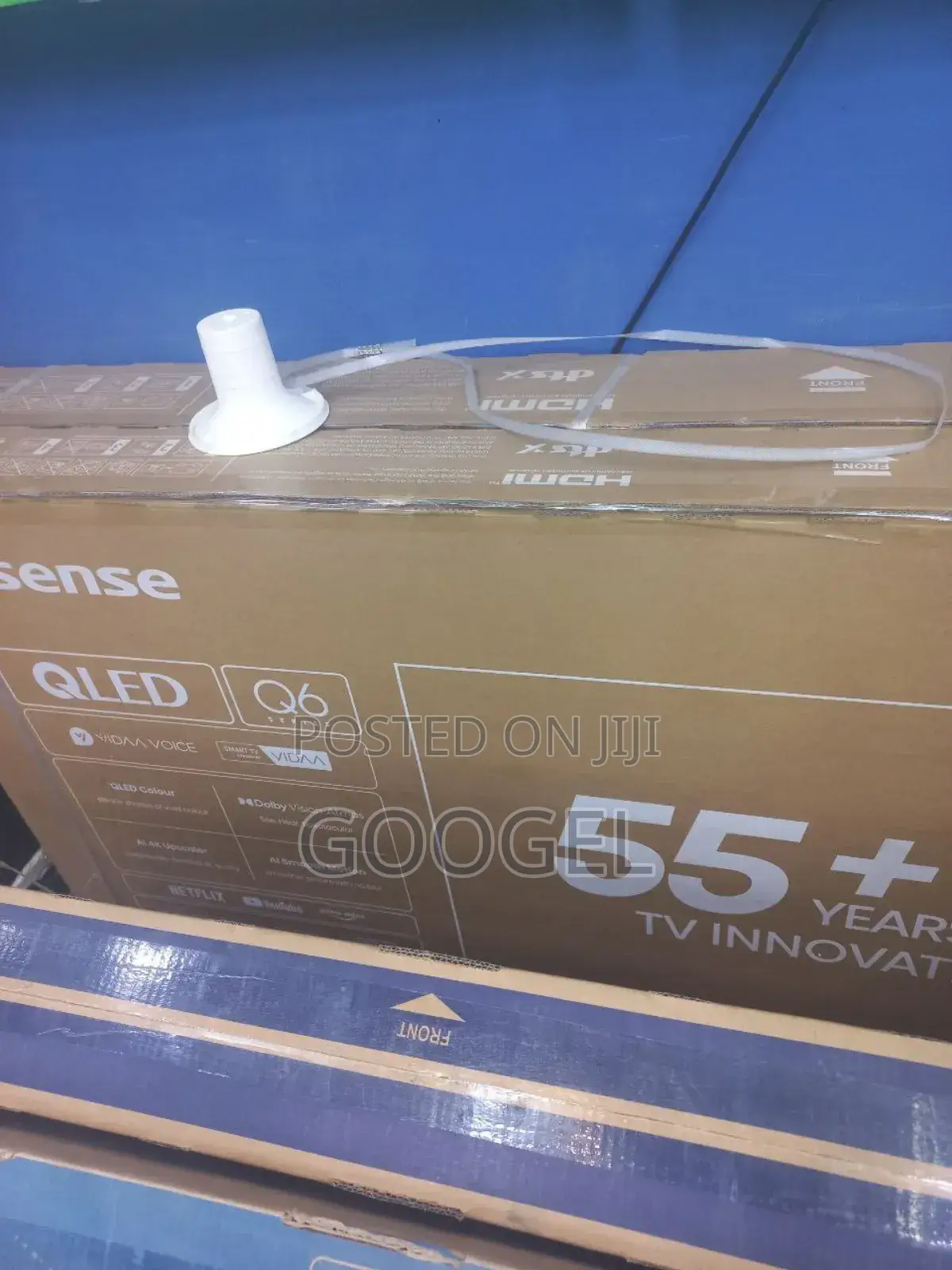 Hisense 65''inch Qled Color New Tv
