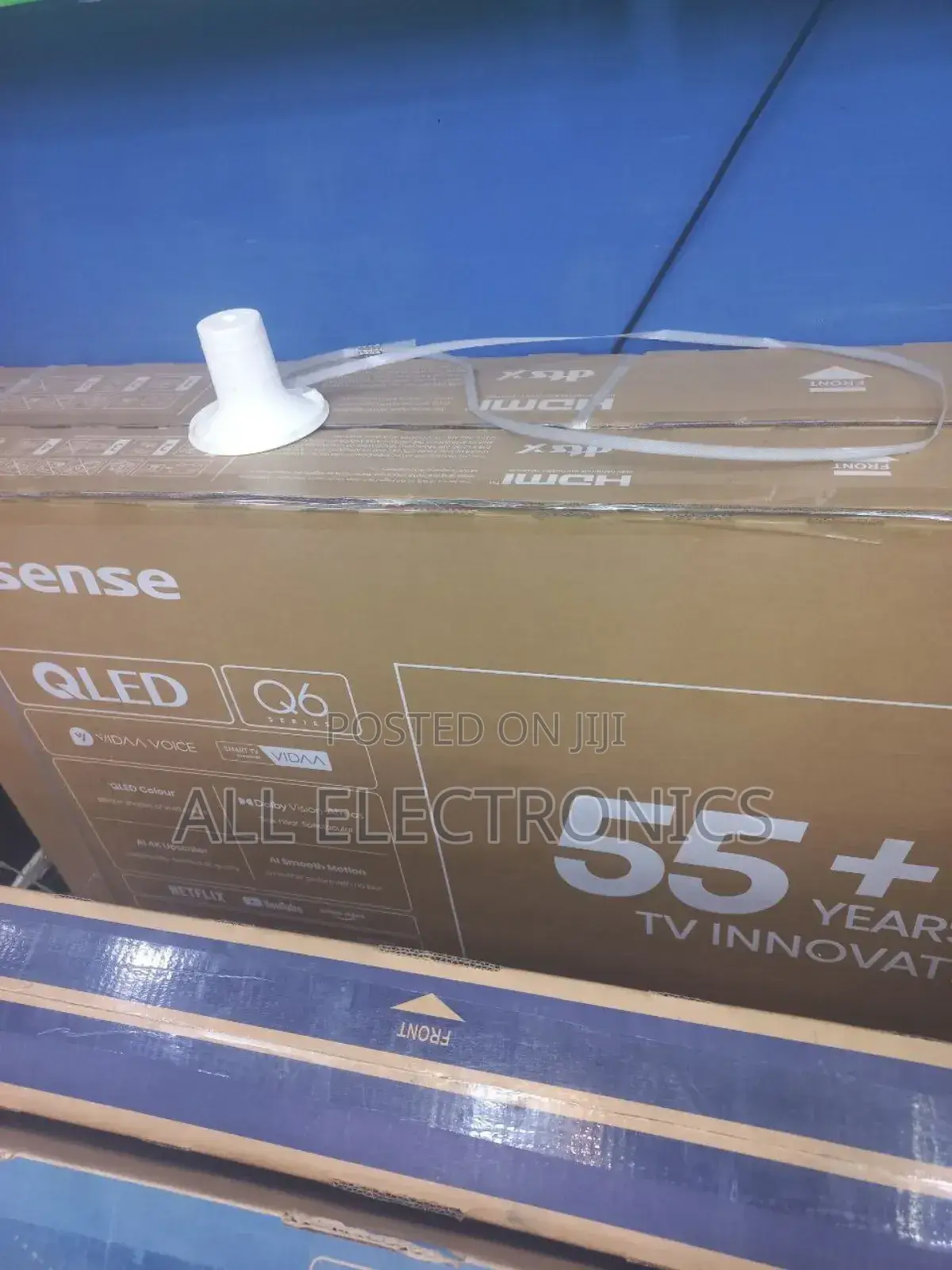 Hisense 65''inch Qled Color New Tv