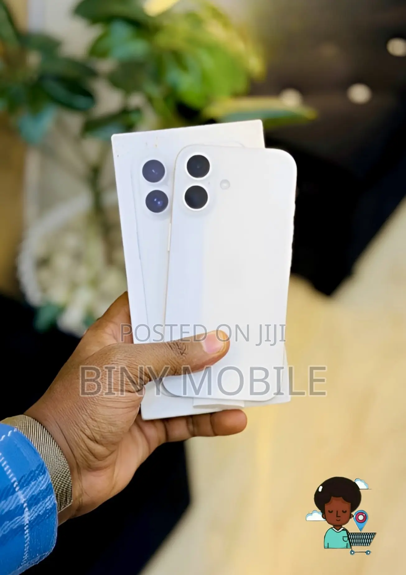 New Apple iPhone 16 256 GB White