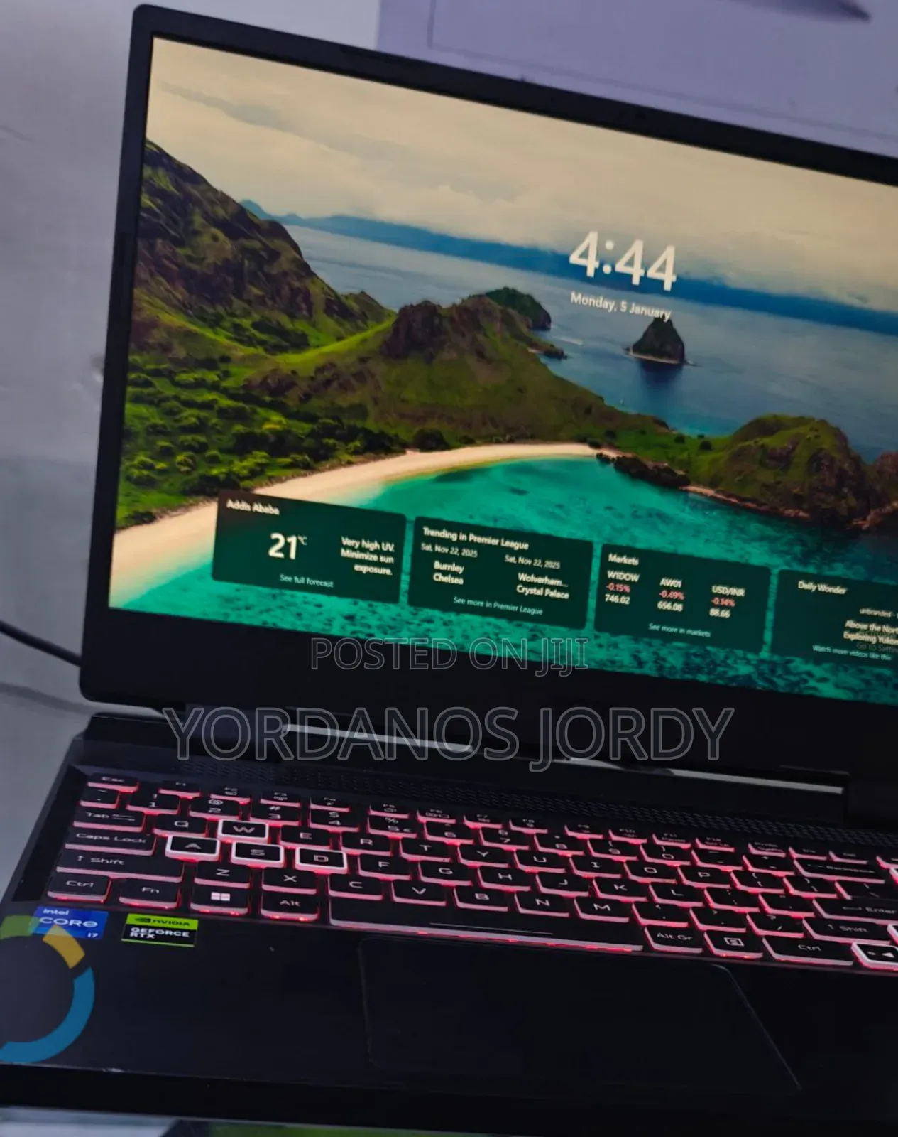 New Laptop Acer Nitro 5 16GB Intel Core I7 SSD 512GB