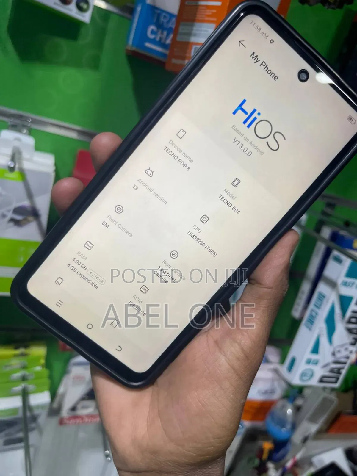 Tecno Spark 20 128 GB Black