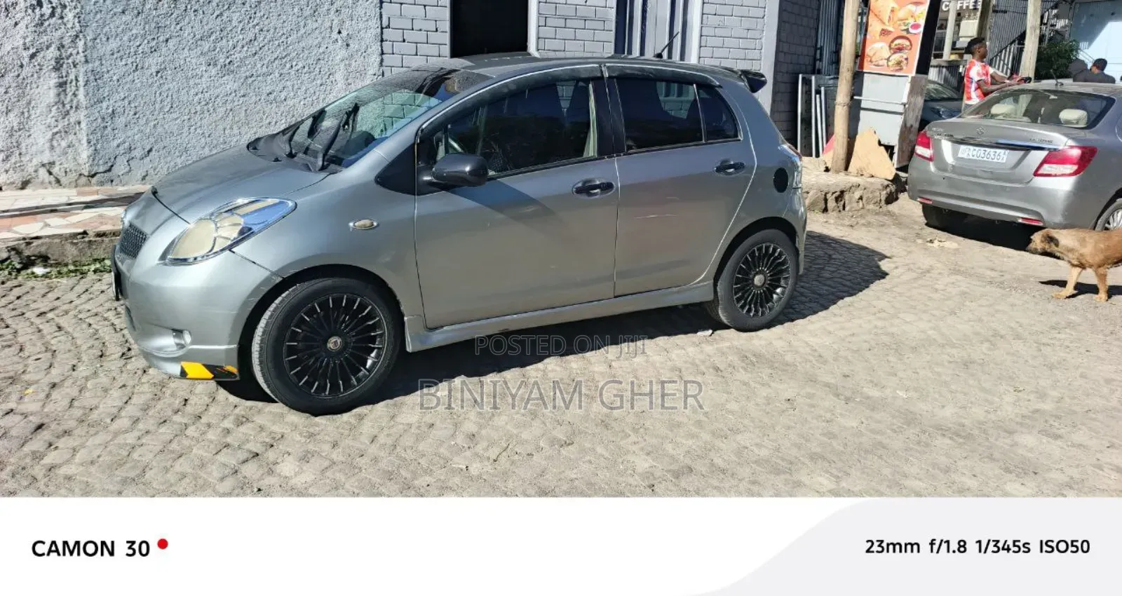 Toyota Yaris 2007 Gray