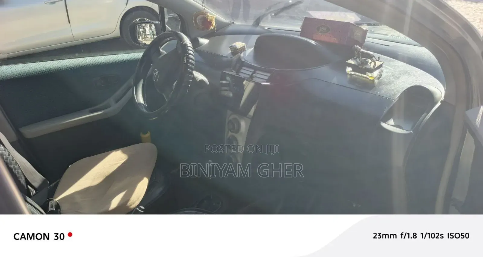 Toyota Yaris 2007 Gray