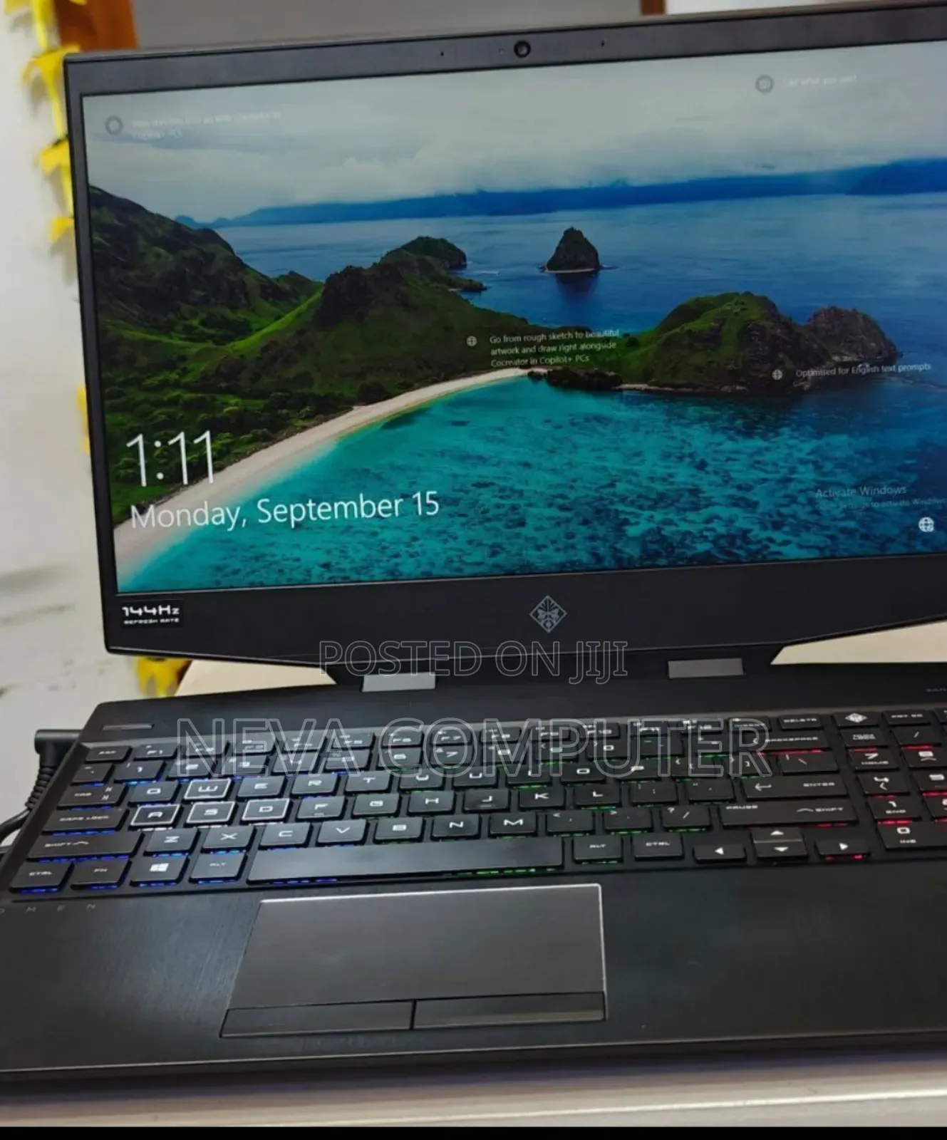 New Laptop HP Omen 15 16GB Intel Core I7 SSD 1T