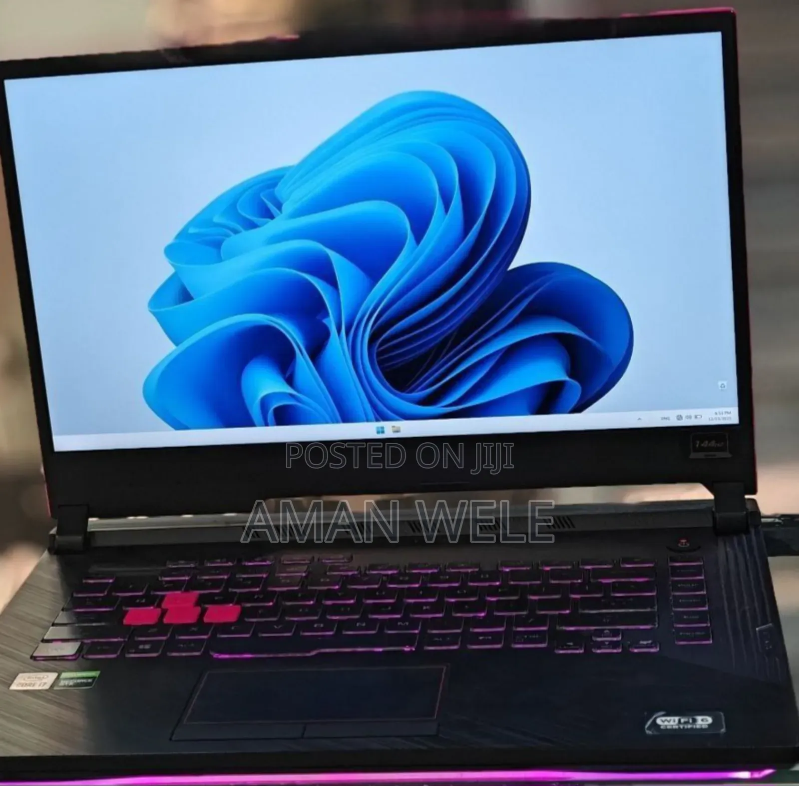 New Laptop Asus ROG Strix G15 G512 32GB Intel Core I7 SSD 512GB