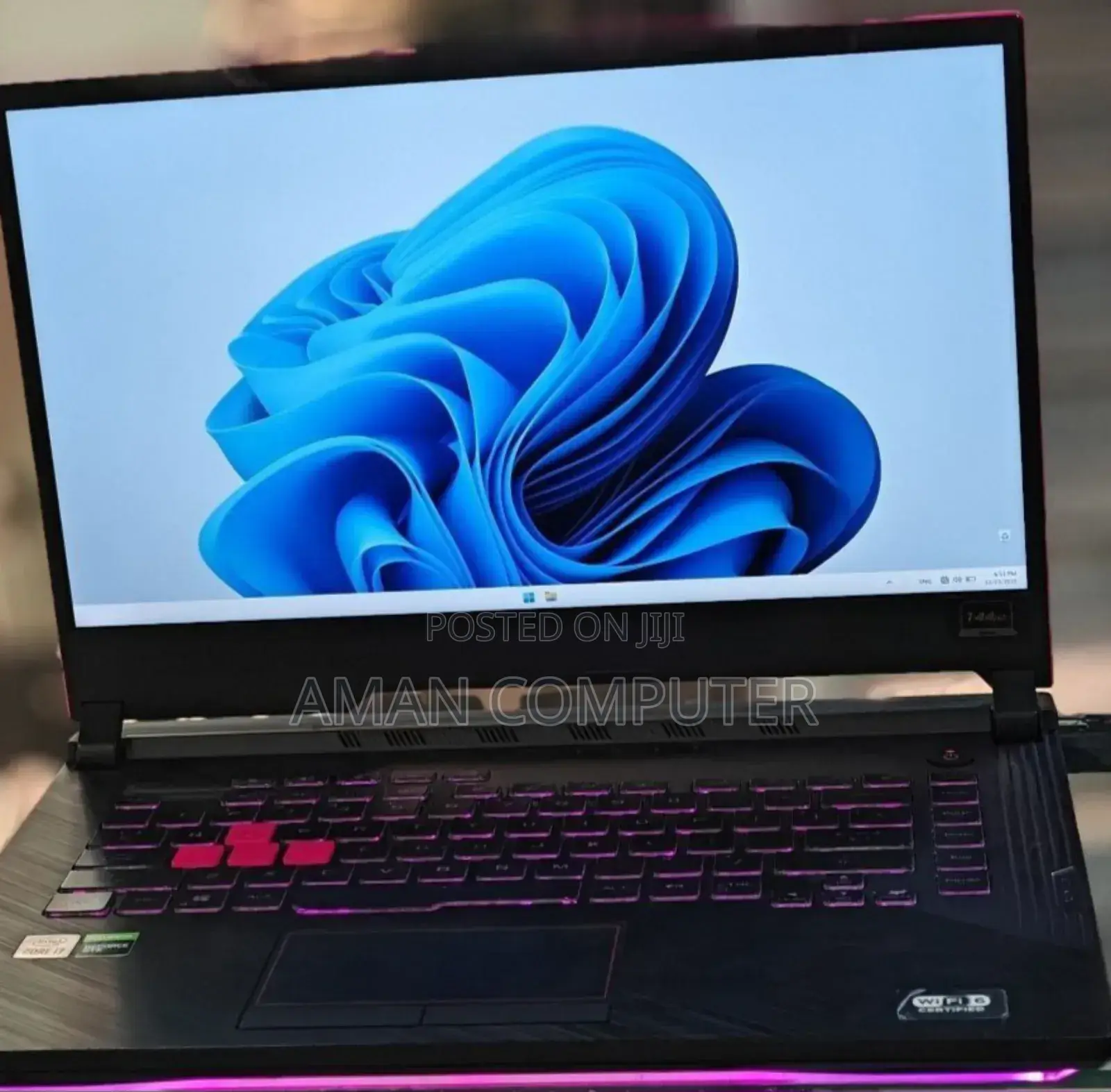New Laptop Asus ROG Strix G15 G512 32GB Intel Core I7 SSD 512GB