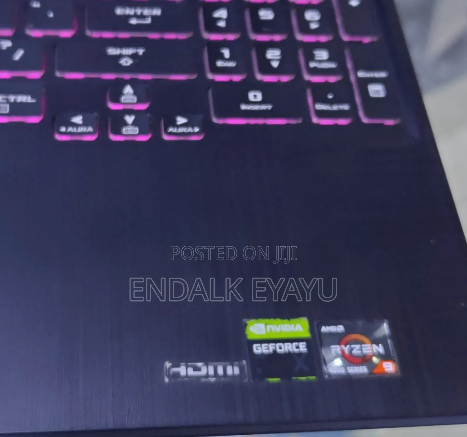 New Laptop Asus TUF Gaming A15 16GB AMD Ryzen 9 SSD 512GB