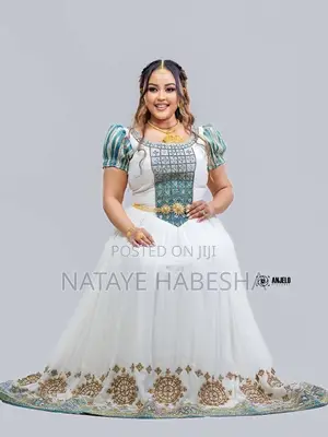 Ethiopian Traditional Dress Habesha Kemis Suit የሐበሻ ቀሚስ አልባሳት የሀበሻ