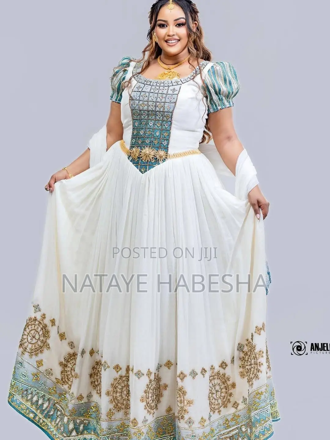 Ethiopian Traditional Dress Habesha Kemis Suit የሐበሻ ቀሚስ አልባሳት የሀበሻ