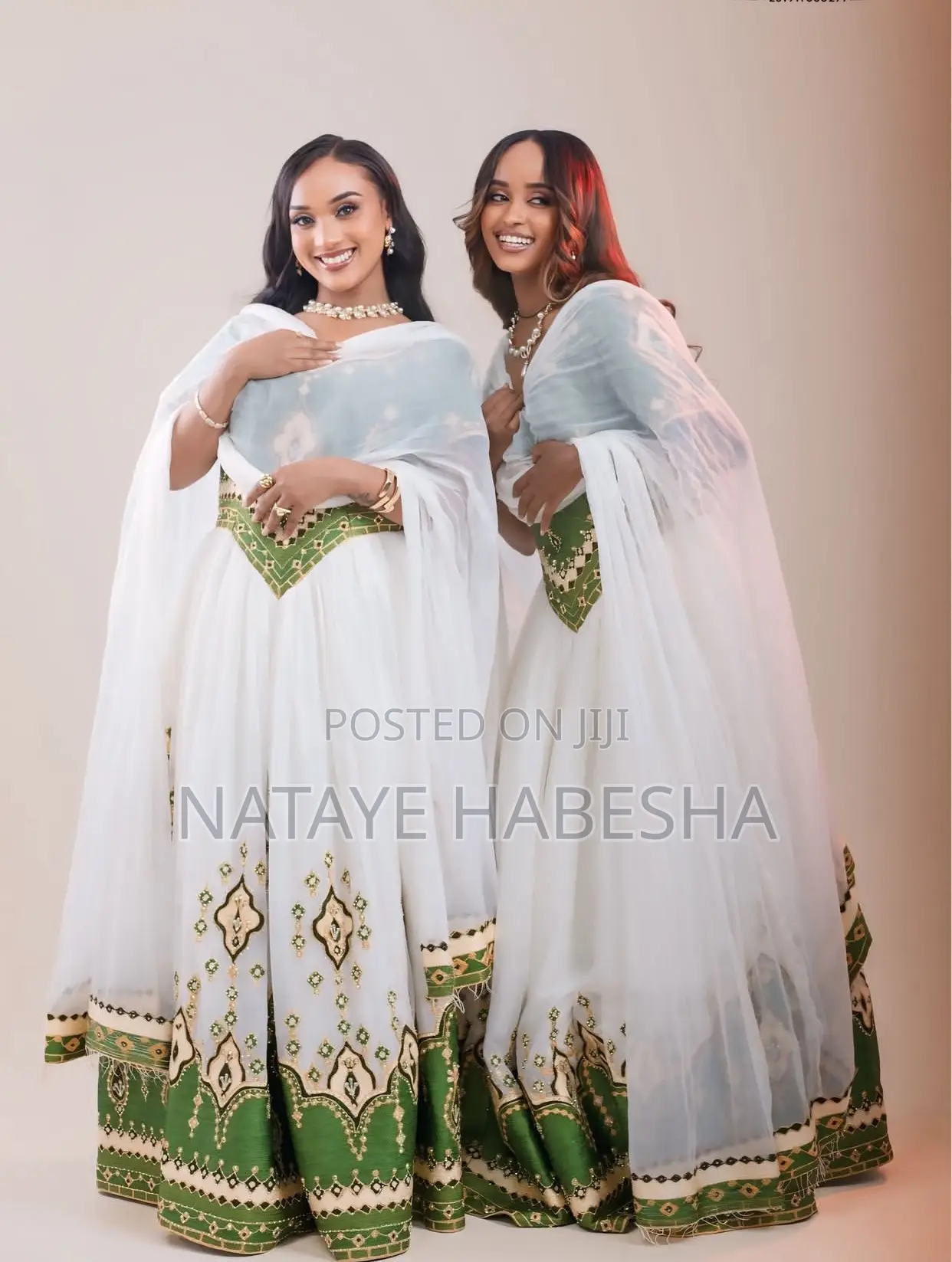 Ethiopian Traditional Dress Habesha Kemis Suit የሐበሻ ቀሚስ አልባሳት የሀበሻ