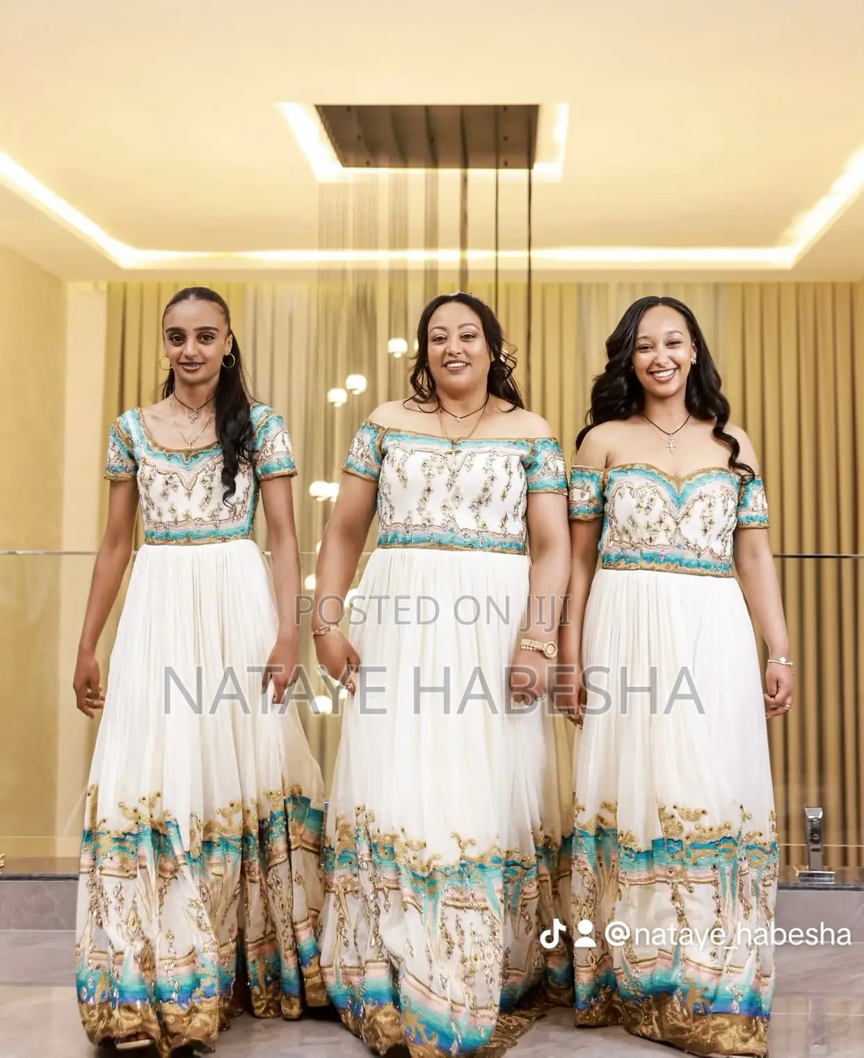 Ethiopian Traditional Dress Habesha Kemis Suit የሐበሻ ቀሚስ አልባሳት የሀበሻ