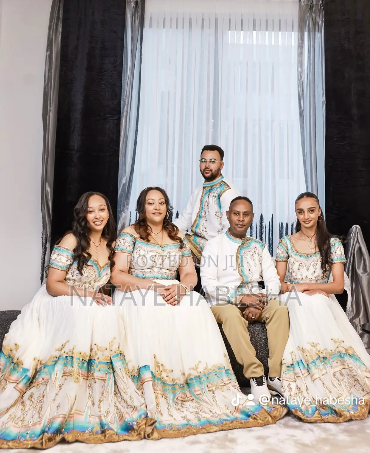 Ethiopian Traditional Dress Habesha Kemis Suit የሐበሻ ቀሚስ አልባሳት የሀበሻ