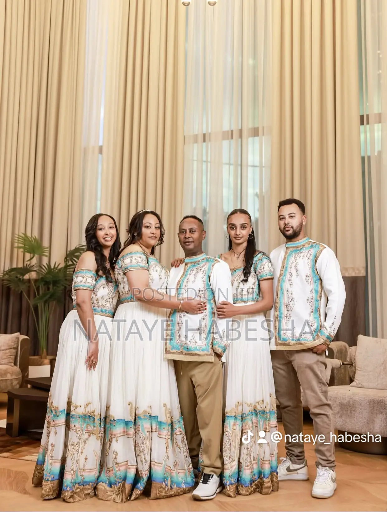 Ethiopian Traditional Dress Habesha Kemis Suit የሐበሻ ቀሚስ አልባሳት የሀበሻ