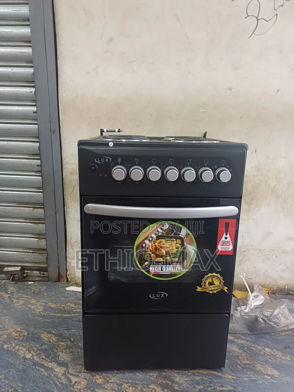 Lux Freestanding Oven 50×50 – Original | Strong Performance | Compact