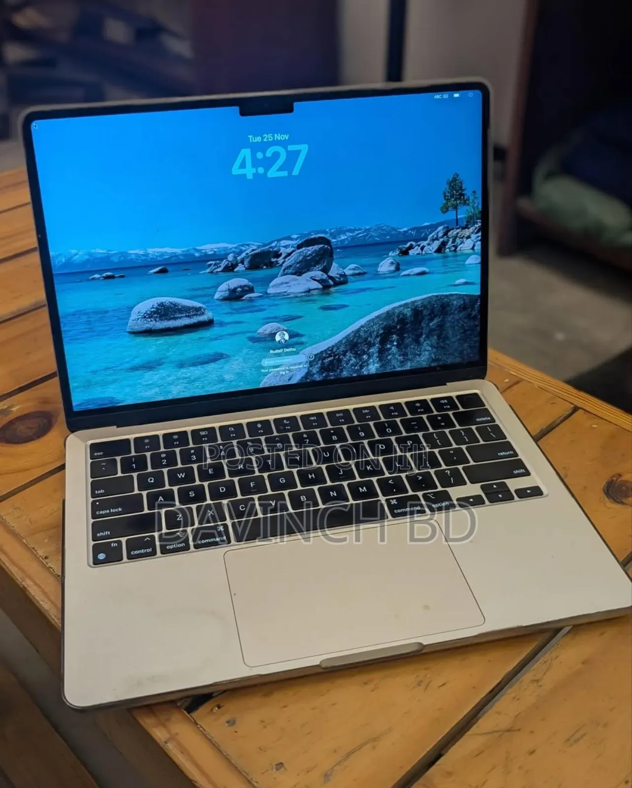 New Laptop Apple MacBook Air 2022 M2 16GB Apple M2 SSD 256GB
