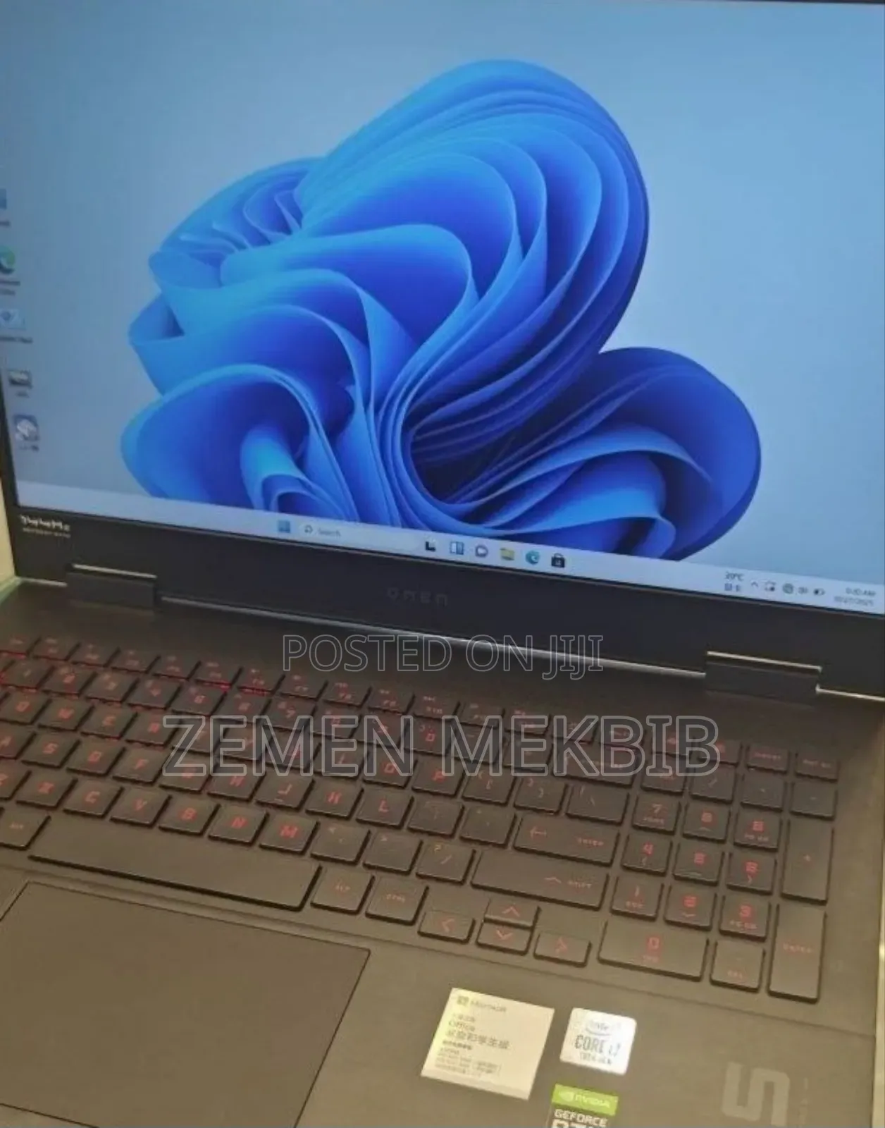 New Laptop HP Omen 15 16GB Intel Core I7 SSD 1T