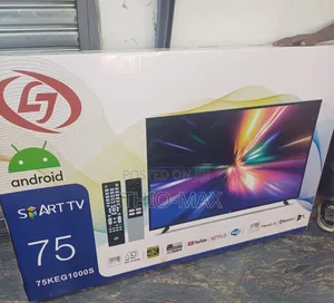 Lj 75” Smart Android Tv – Double Glass | Original | Big Screen Experie