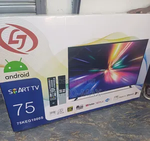 Lj 75” Smart Android Tv – Double Glass | Original | Big Screen Experie