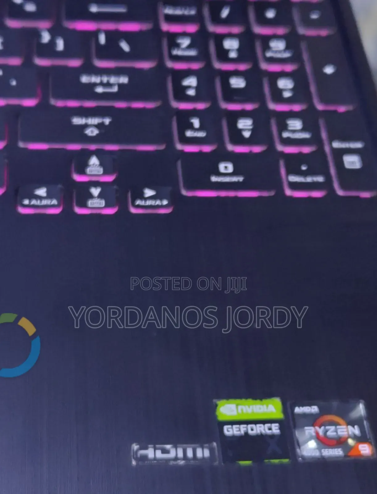 New Laptop Asus TUF Gaming A15 16GB AMD Ryzen 9 SSD 512GB