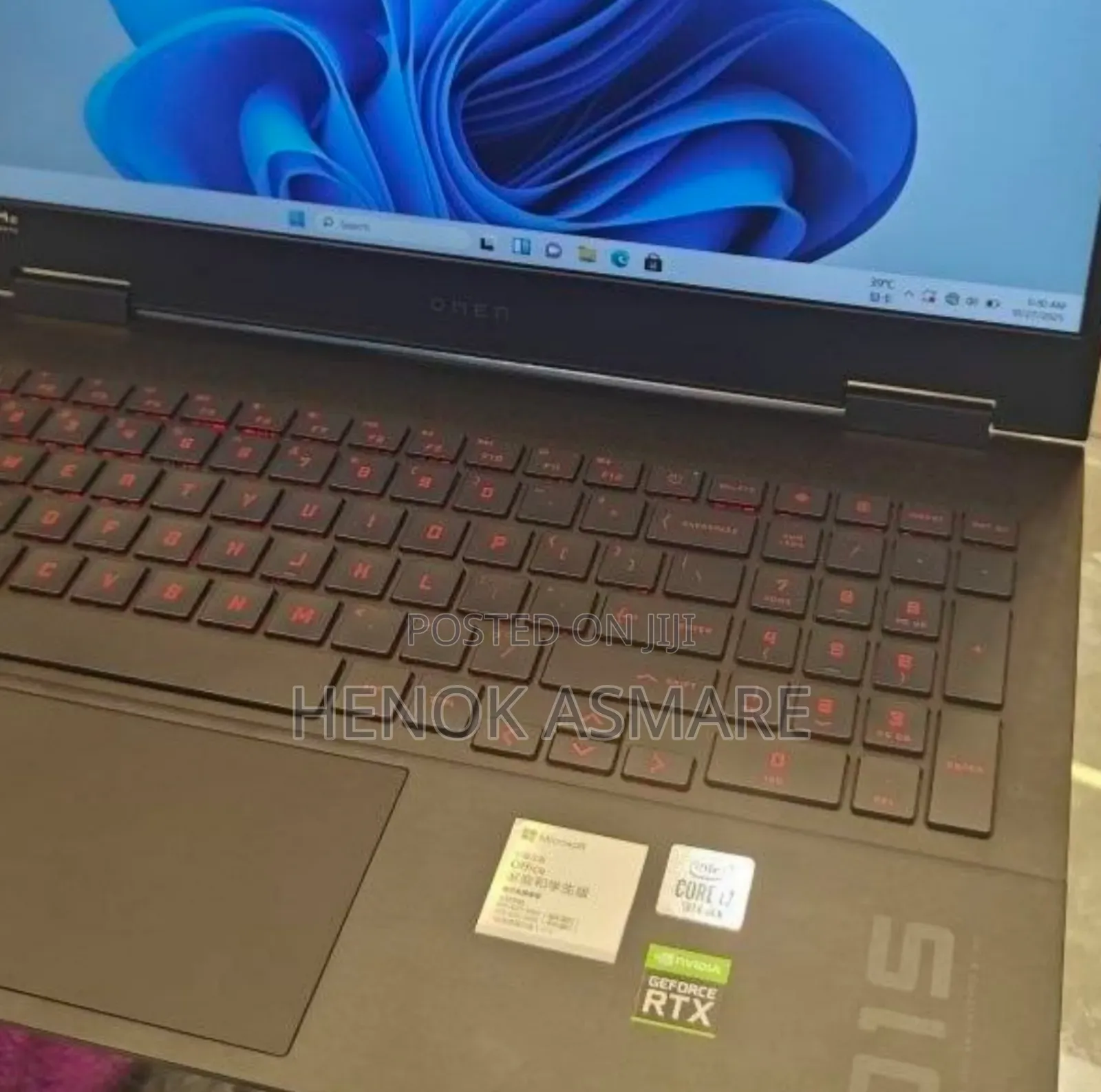 New Laptop HP Omen 15 16GB Intel Core I7 SSD 1T