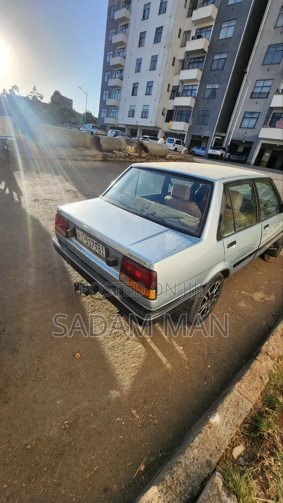 Toyota Corolla Coupe 1984 Blue