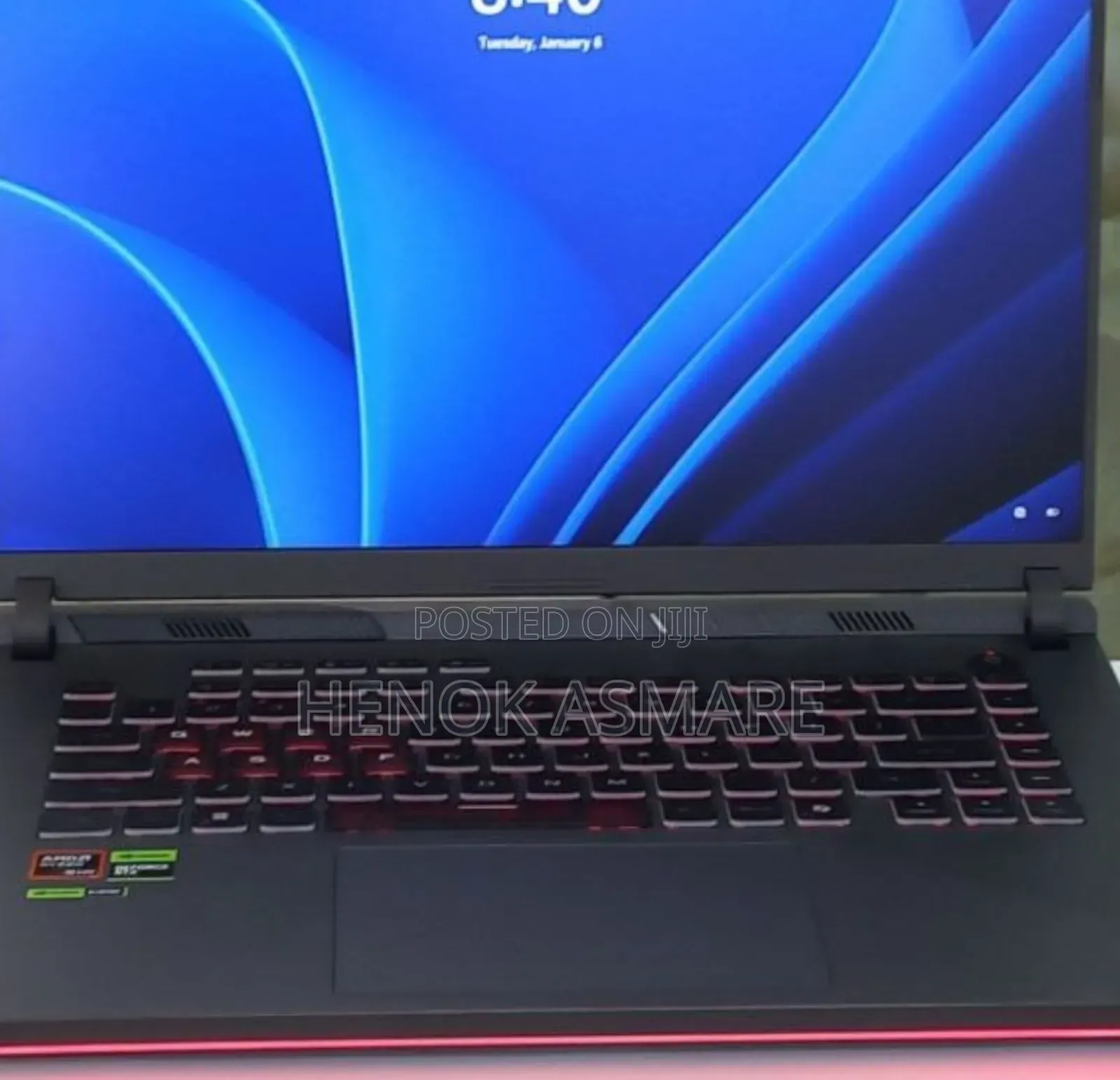 New Laptop Asus ROG Strix G16 G614 16GB AMD Ryzen 9 SSD 1T