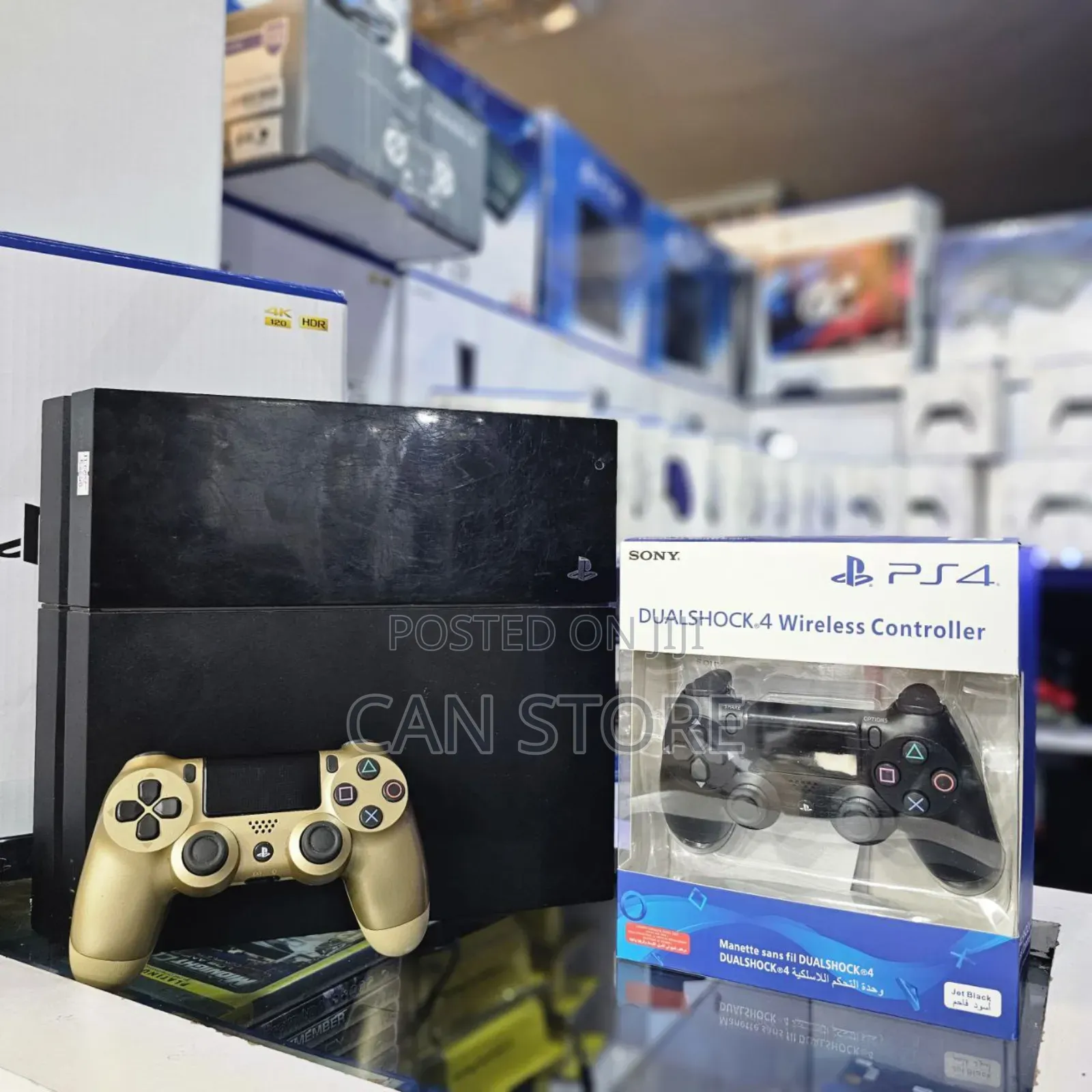 Playstation 4fat 2joystick Version 9.00 Jailbreak በተመጣጣኝ ዋጋ