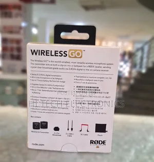 Røde Wireless Go – 100% Original Professional Wireless Mic