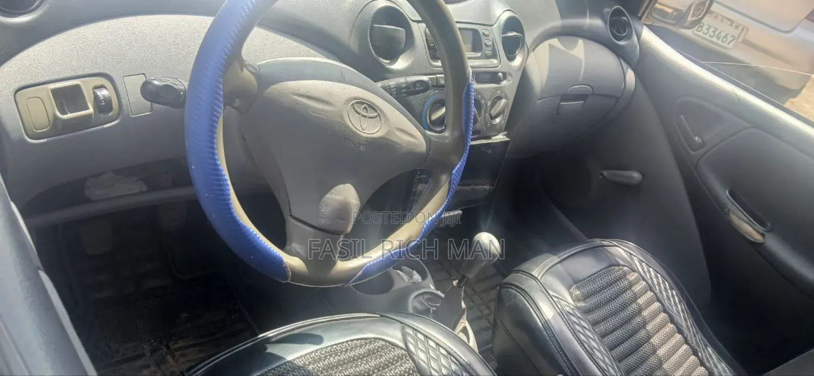 Toyota Vitz 1.3 FWD 3dr 2001 Silver