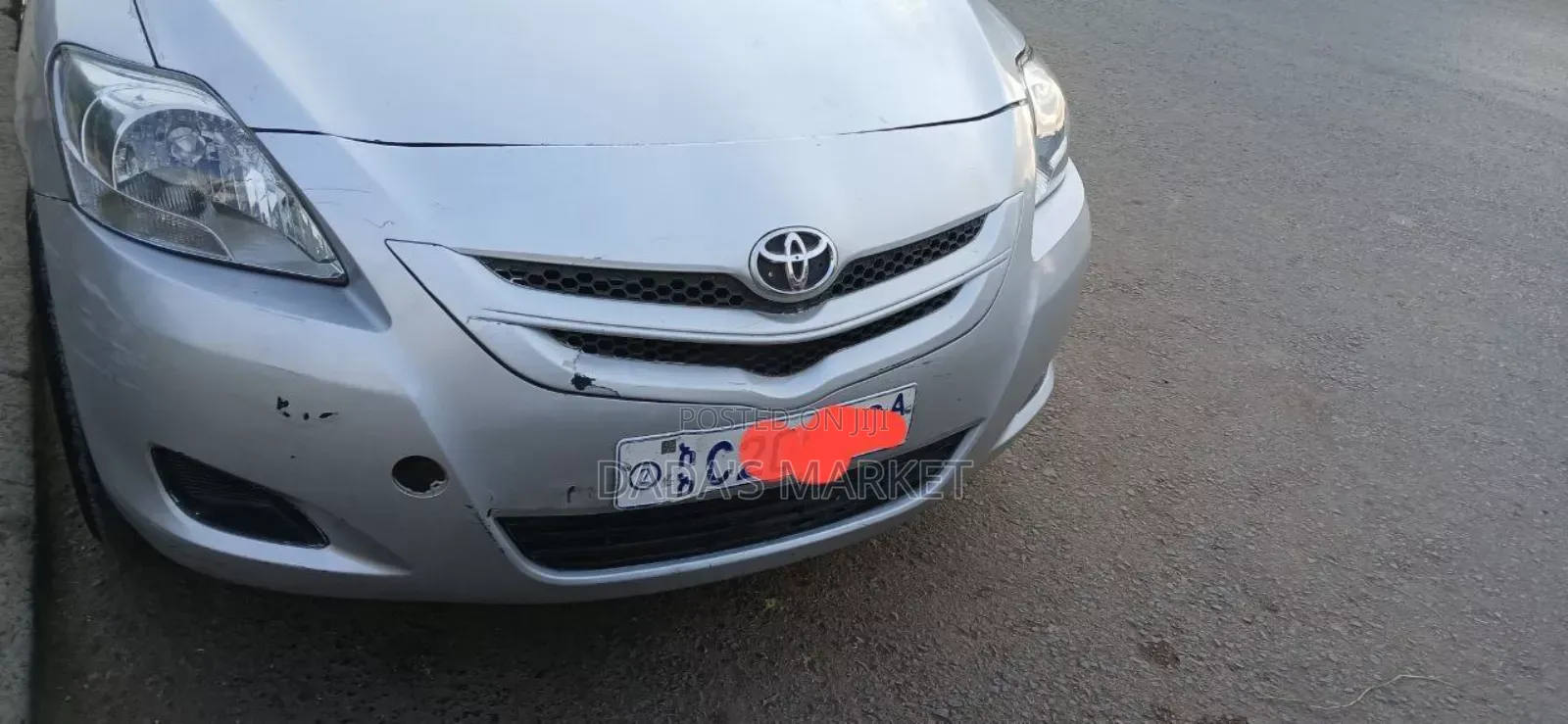 Toyota Belta 2007 Silver