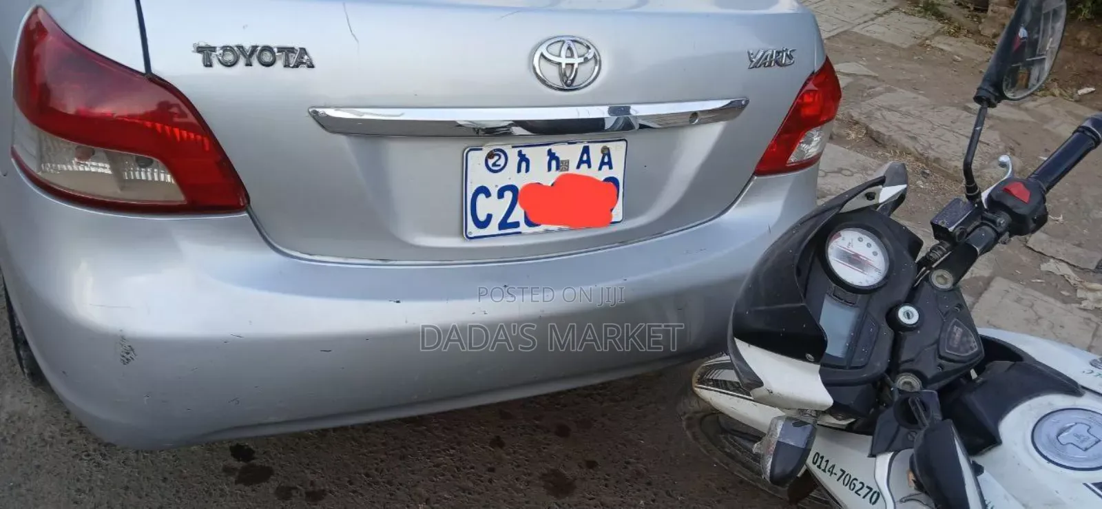 Toyota Belta 2007 Silver