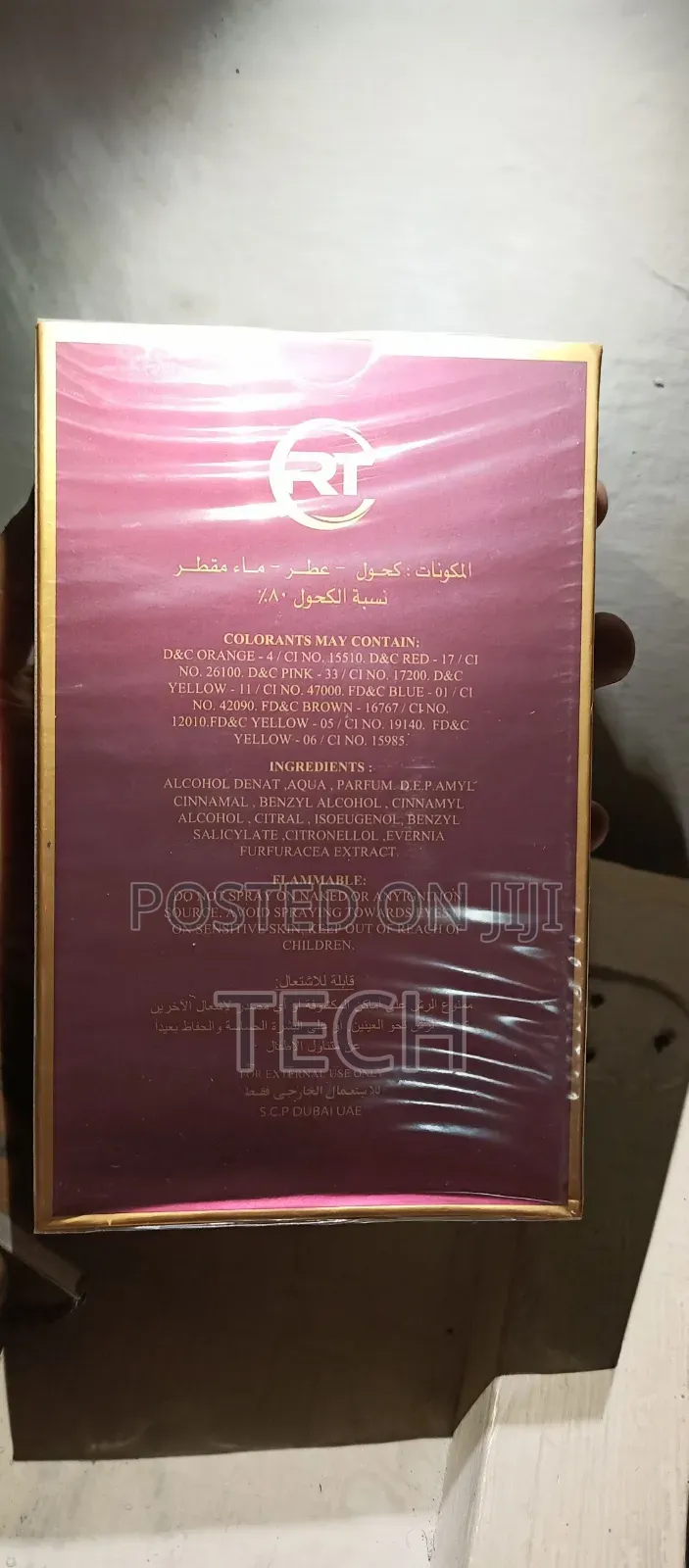 Original Malikat Al Arab Scarlet Perfume