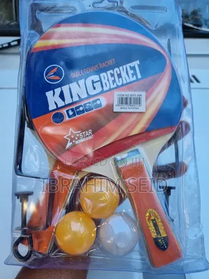 King Becket Table Tennis Racket Set