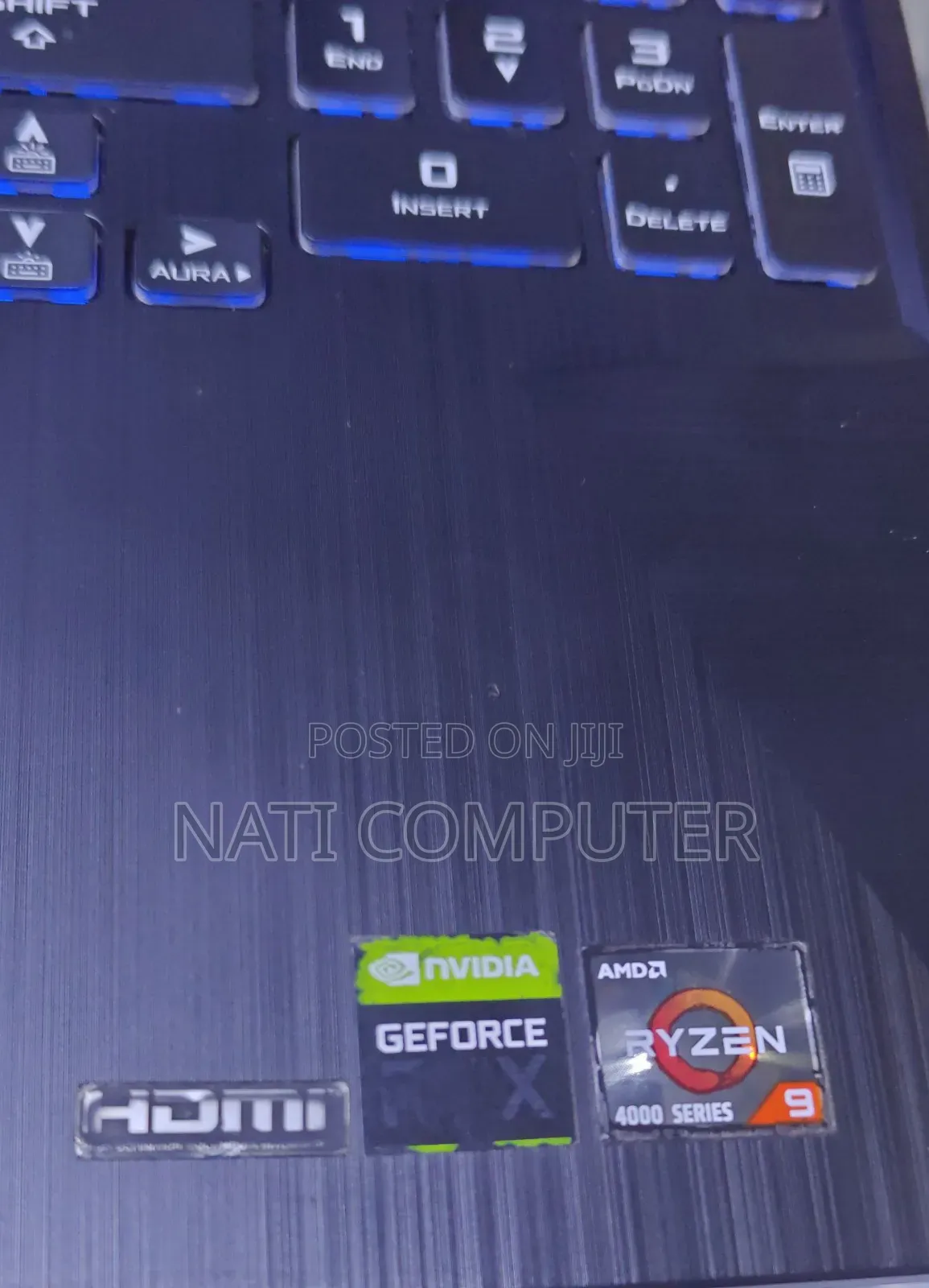 New Laptop Asus TUF Gaming A15 16GB Intel Core I9 SSD 512GB
