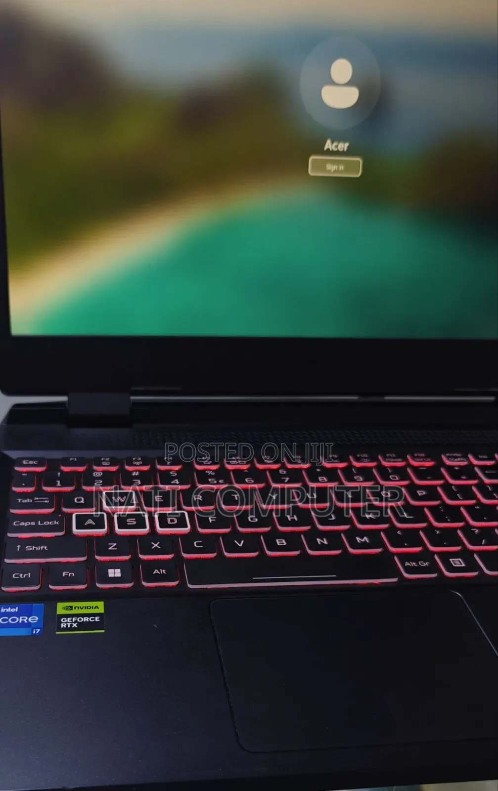 New Laptop Acer Nitro 5 16GB Intel Core I7 SSD 512GB