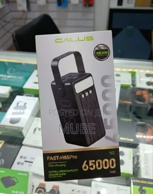 Calus T-H65pro (65,000mah) ፓወር ባንክ