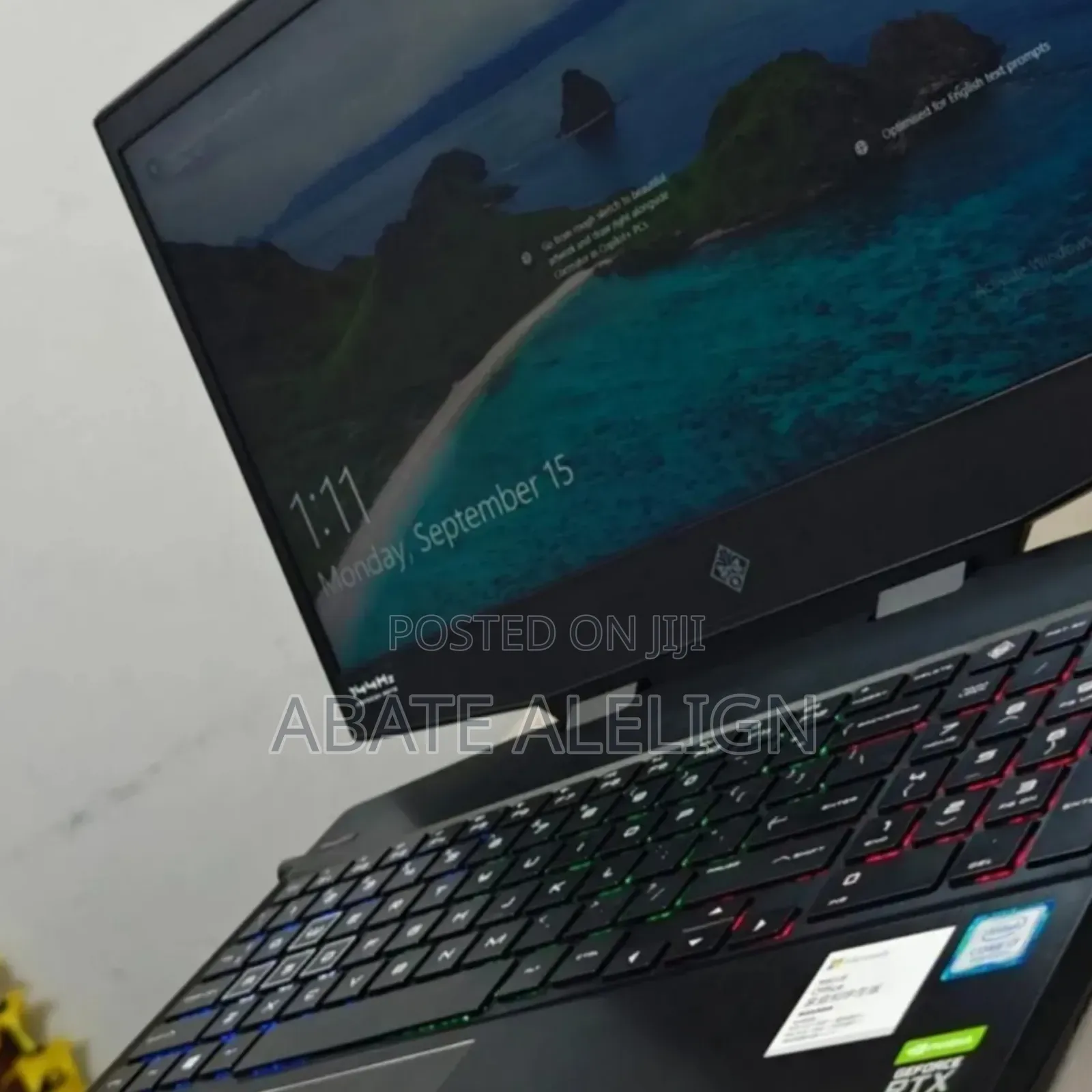 New Laptop HP Omen 15 16GB Intel Core i7 SSD 512GB